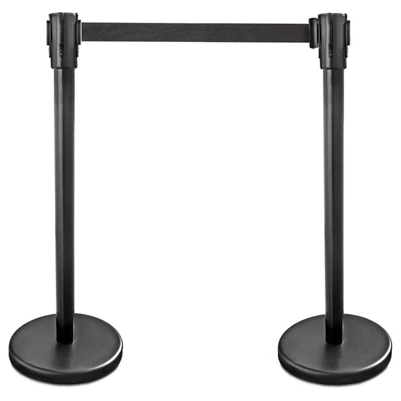 BarConic® 36" Stanchion with 6 1/2" Retractable Belt - Set of 2