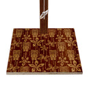 Large Tabletop Ring Toss Game - Tiki Wood