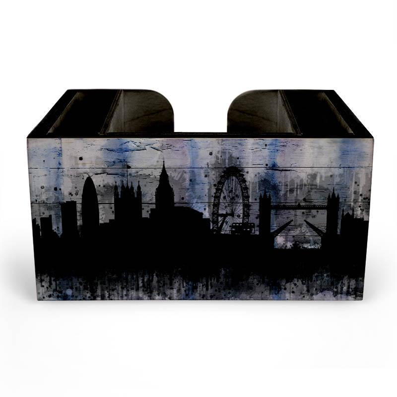 City Scene Wooden Bar Caddy