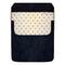 DekoPokit™ Leather Bottle Opener Pocket Protector w/ Designer Flap - Pink and Tan Polka Dots - LARGE