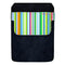 DekoPokit™ Leather Bottle Opener Pocket Protector w/ Designer Flap - Rainbow Stripes - LARGE