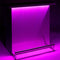 Stainless Steel Portable Bar with 3D Holographic Lighting and Integrated Ice Bin