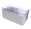 Deluxe 2 Piece Napkin Holders / Bar Caddy - White