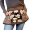 Designer Apron - Barista Patchwork Pattern - 5 Compartment