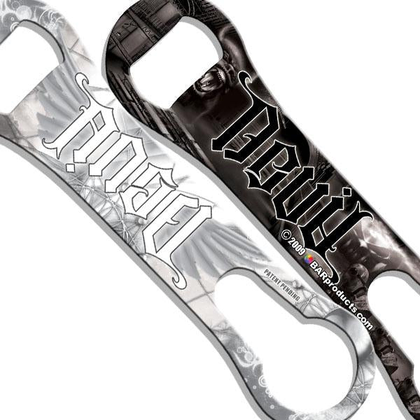 Kolorcoat V-Rod Bottle Openers - Devil vs Angel