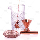 BarConic® Copper & Diamond Pattern 22 oz  Mixing Set 