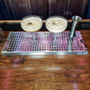 BarConic® Stainless Steel Drip Tray - Holes - 16" x 6"