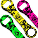 Neon Tribal Fairy Dog Bone Bottle Opener