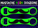 Dog Bone Bottle Openers - Mustache - Green