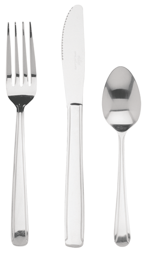 Flatware - Dominion Medium Weight 18 Chrome - Dozen Packs