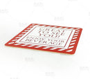 Drink Coasters - Square 3.5" x 3.5" - "Enjoy Your Beverage" - Pack of 125