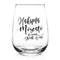 Hakuna Moscato - Stemless Wine Glass (17oz)