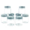  Mini Mason Jars - w/ Lids - Plastic 2.5 oz. - Pack of 8