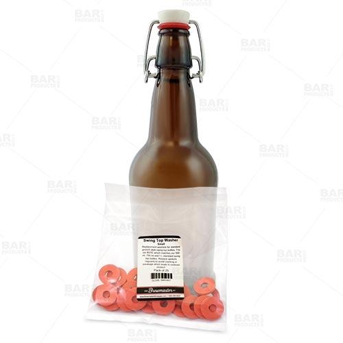 E-Z Cap Bottle Replacement Washers - 25 pack - Flip Style Swing Tops