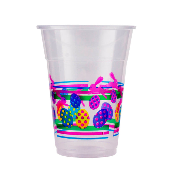 20 Ct. Soft Plastic Cups - Easter - 16 ounce