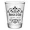  CUSTOMIZABLE - 1.75oz Clear Shot Glass - Wedding Embellishment