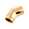 Flush Elbow Fitting - 135 Degree (Metal Options)