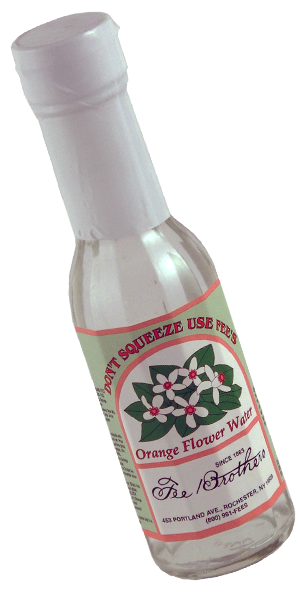 Fee Brothers Orange Flower Water - 5 oz. Bottle