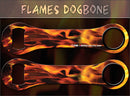 Dog Bone Bottle Opener - Flames