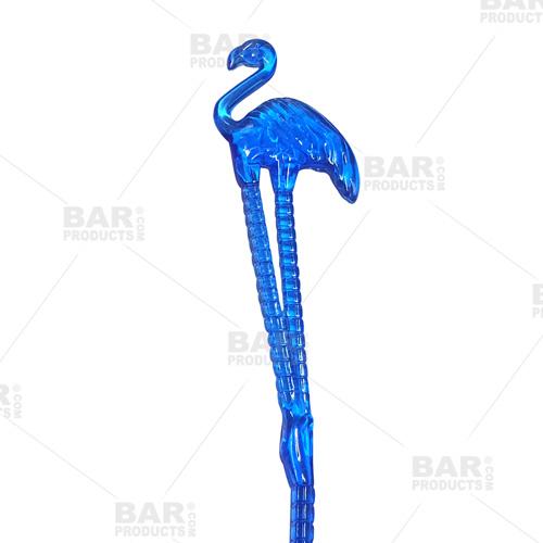 Flamingo Cocktail Drink Stirrers - 5.75" Long