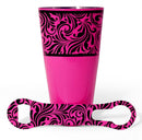 Printed Cocktail Shaker and V-Rod® Bar Set - Floral Swirl - Color Options