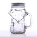 BarConic® Fox Mason Jar w/ Handle - 16oz