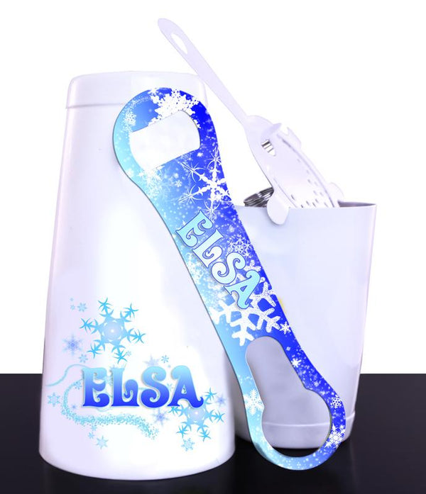 Frozen Snowflakes Kolorcoat™ Bar Tools Set