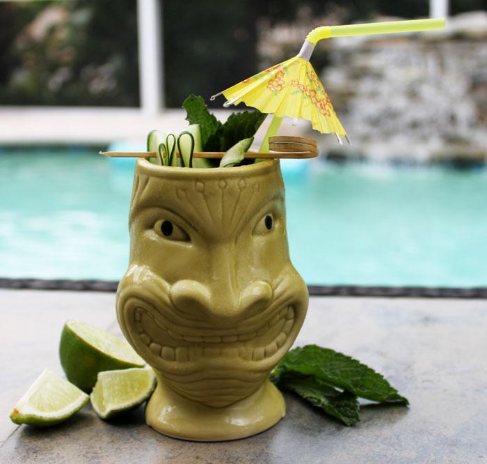 BarConic® Tiki Mug – Funny Face – 12oz.