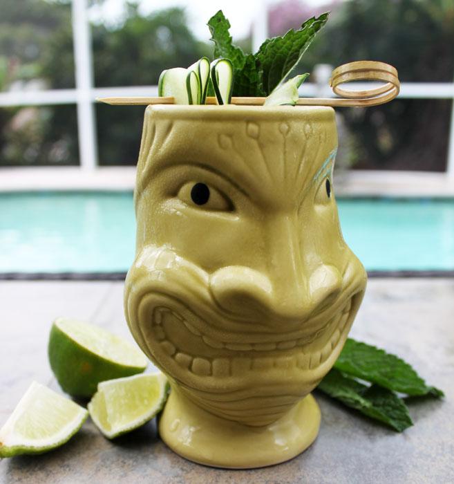 BarConic® Tiki Mug – Funny Face – 12oz.