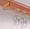 BarConic® Metal Glass Hanger Rack - (Finish and Size Options)