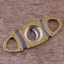 Gold Plated - Double Blade Guillotine Cigar Cutter