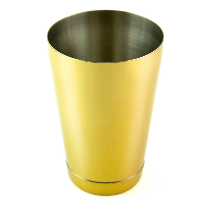 18oz Weighted Cocktail Shaker Tin - Reflective Gold