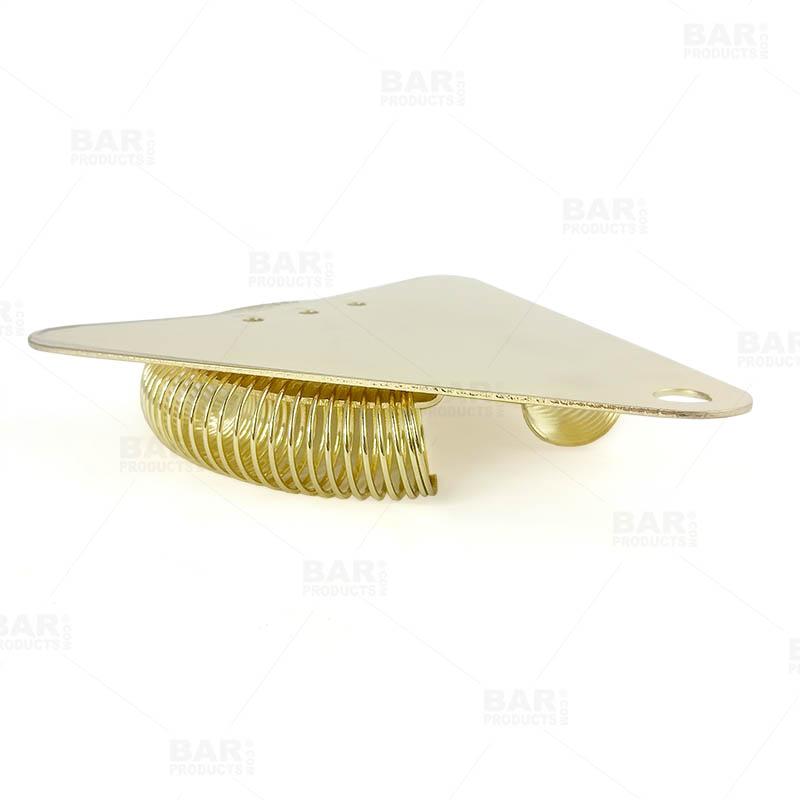 BarConic® Triangle Cocktail Strainer - Gold Plated