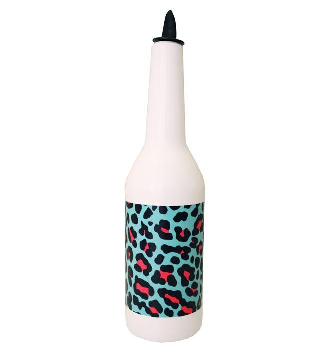 Kolorcoat™ Flair Bottle - Green Leopard Print Design - 750ml