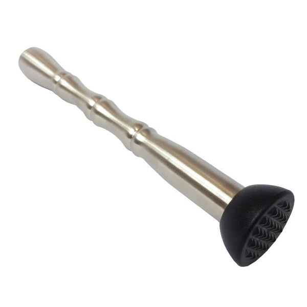 BarConic® Stainless Steel Grip Muddler w/ Tenderizer Head