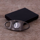 Gunmetal plated - Double Blade Guillotine Cigar Cutter