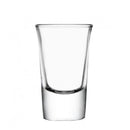 BarConic Flared Top Shot Glass w/ Thick Base - 25 ml