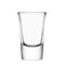 BarConic Flared Top Shot Glass w/ Thick Base - 25 ml