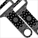 Black and White Bandana Kolorcoat™ HAMMERHEAD™ Bottle Opener