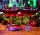 Rimmed Holiday Coupe Set of 4