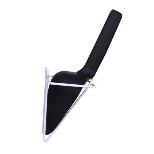 8 oz. Slotted Ice Scoop with Holder