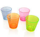 Barconic® 1.5oz Assorted Plastic Shot Glasse