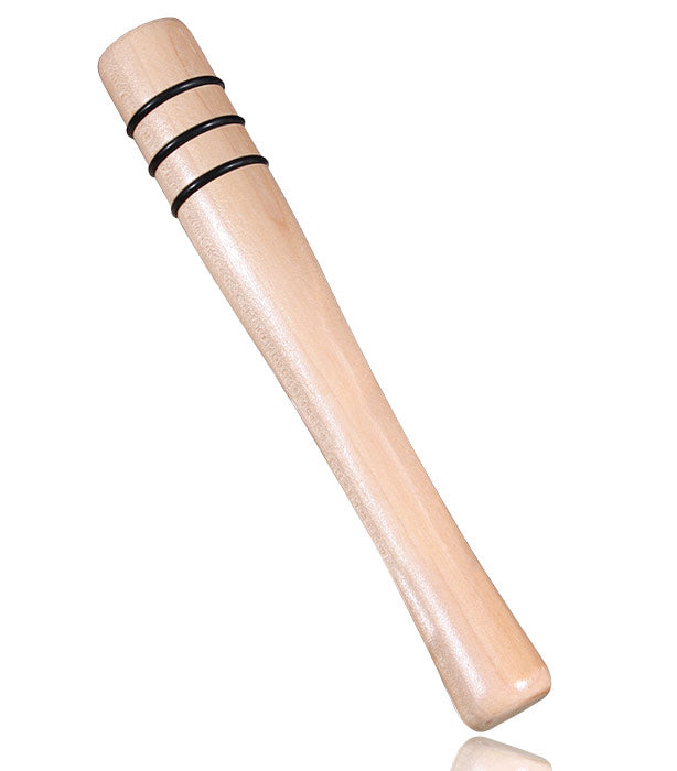 Wood Muddler with Grip Bands