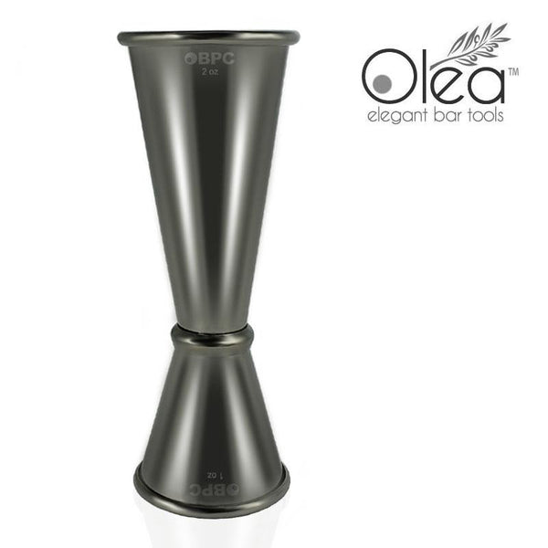 Olea™ Japanese Tall Jigger - Gunmetal Plated - 1oz X 2oz