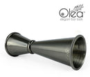 Olea™ Japanese Tall Jigger - Gunmetal Plated - 1oz X 2oz