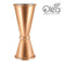 Olea™ Copper Plated Japanese Tall Jigger - (1 1/2oz X 1oz)