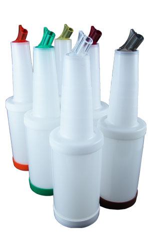 Oval Neck Juice Pourers - Quart Complete