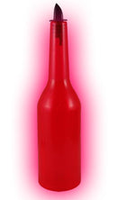 Kryptonite Neon Red Transparent Flair Bottle