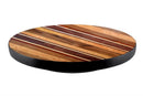 WOOD END GRAIN Lazy Susan - 3 Different Sizes - For Kitchen Table Top