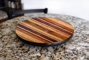 WOOD END GRAIN Lazy Susan - 3 Different Sizes - For Kitchen Table Top